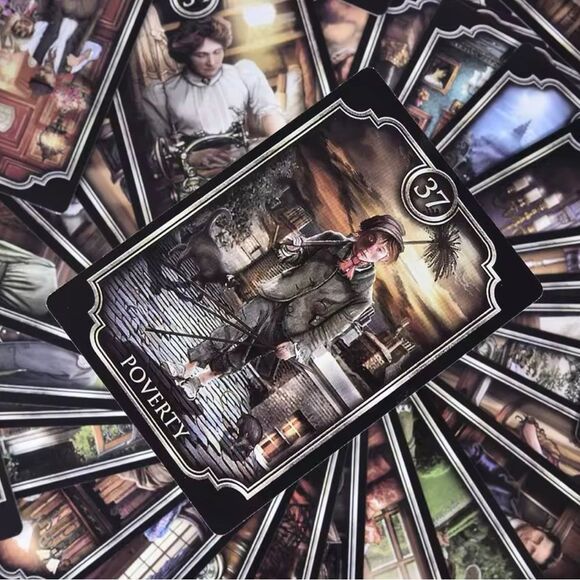 Kipper Card Deck - Black and Gold - Picture 5 of 6